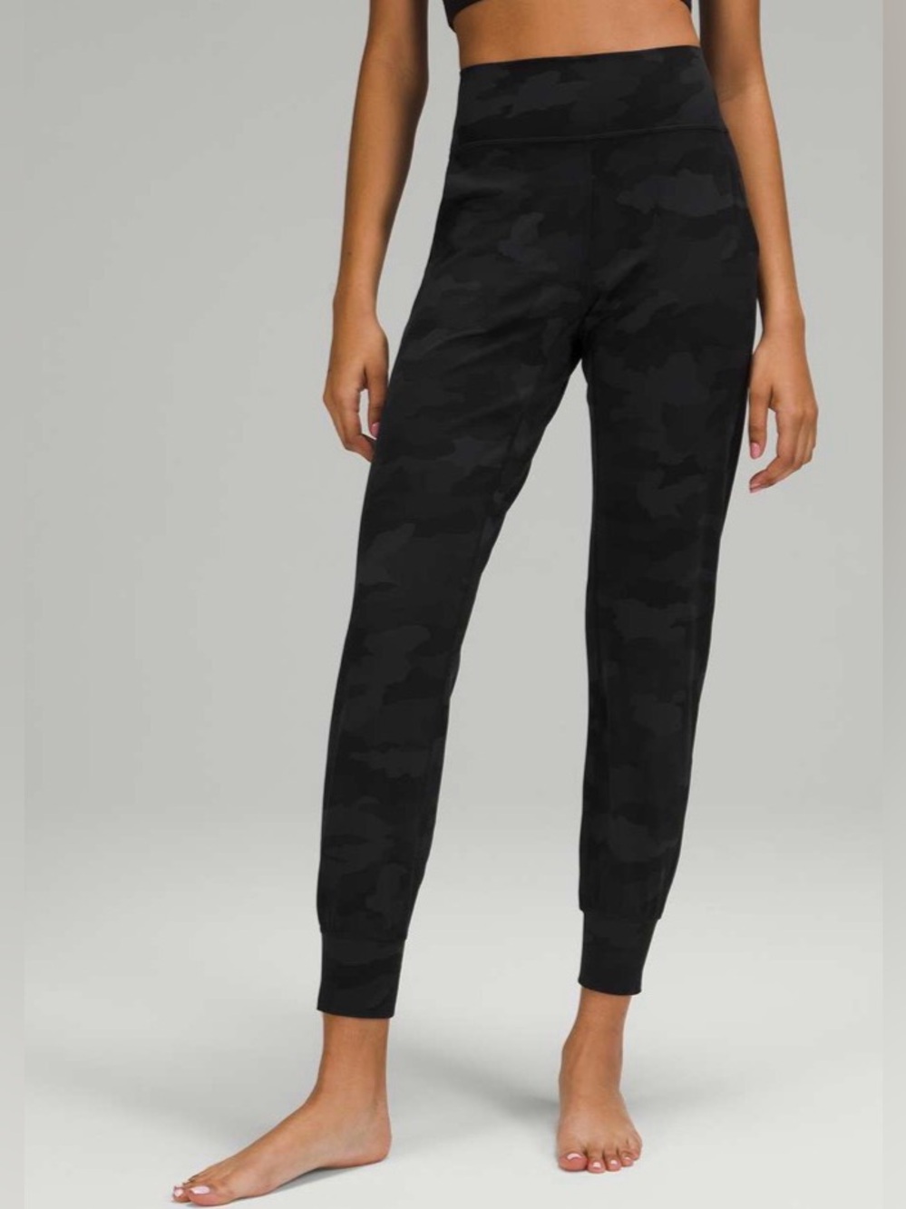 Lululemon Align Jogger 28" Heritage 365 Camo Deep Coal Multi Size 10